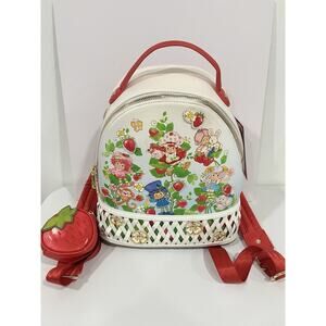 New Garden Strawberry Shortcake Boxed Lunch Exclusive Mini Backpack w Coin Purse